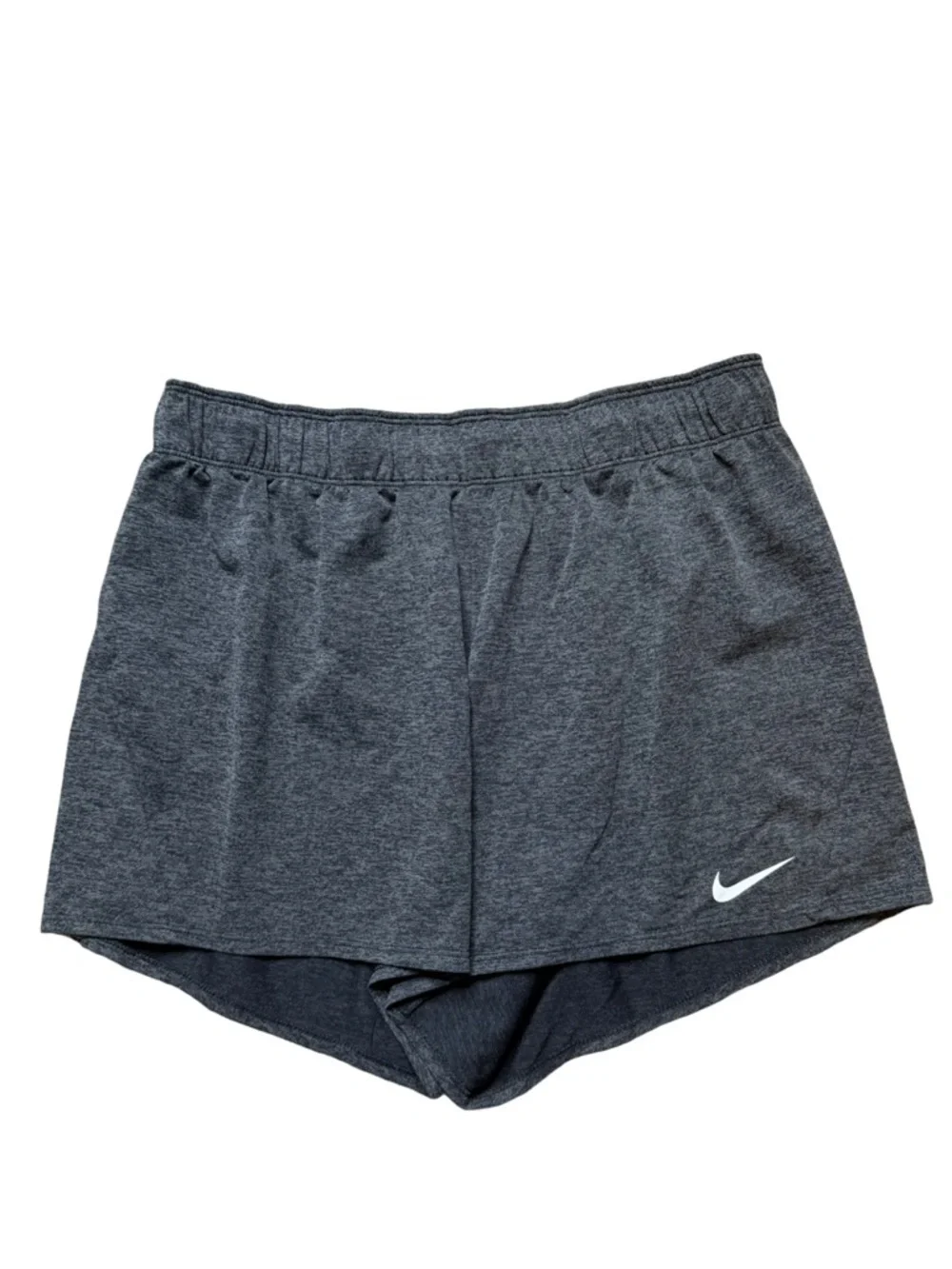NIKE Dri-Fit Training Shorts Gray Size Large